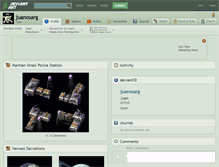 Tablet Screenshot of juanosarg.deviantart.com
