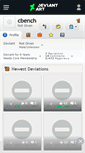 Mobile Screenshot of cbench.deviantart.com