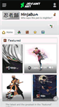 Mobile Screenshot of ninjabu.deviantart.com