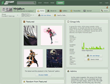 Tablet Screenshot of ninjabu.deviantart.com