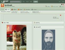 Tablet Screenshot of kavsikuzah.deviantart.com
