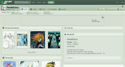 Desktop Screenshot of pandalicious.deviantart.com