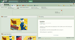 Desktop Screenshot of dczhang.deviantart.com