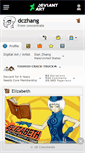 Mobile Screenshot of dczhang.deviantart.com