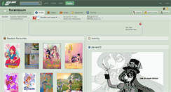 Desktop Screenshot of florainbloom.deviantart.com