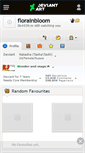 Mobile Screenshot of florainbloom.deviantart.com