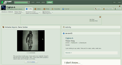 Desktop Screenshot of cygnus-a.deviantart.com