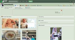 Desktop Screenshot of mysexybabydoll.deviantart.com