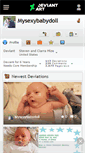 Mobile Screenshot of mysexybabydoll.deviantart.com