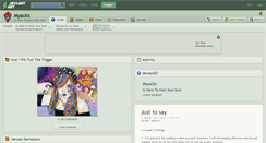 Desktop Screenshot of myaxxx.deviantart.com