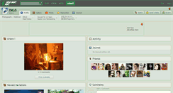 Desktop Screenshot of dklg.deviantart.com