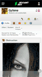Mobile Screenshot of gyllene.deviantart.com