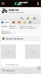 Mobile Screenshot of goth-inc.deviantart.com