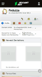 Mobile Screenshot of feduzza.deviantart.com