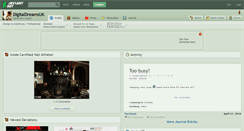 Desktop Screenshot of digitaldreamsuk.deviantart.com