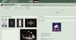 Desktop Screenshot of lord-of-the-ocean.deviantart.com