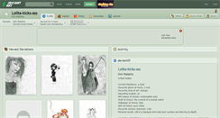 Desktop Screenshot of lolita-kicks-ass.deviantart.com