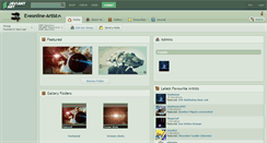 Desktop Screenshot of eveonline-artist.deviantart.com