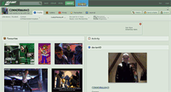 Desktop Screenshot of c0nn0rman43.deviantart.com