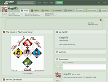 Tablet Screenshot of king-rts.deviantart.com