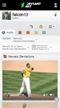 Mobile Screenshot of falcon13.deviantart.com