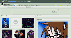 Desktop Screenshot of greyorion.deviantart.com