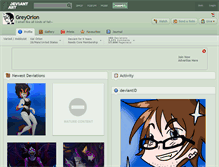 Tablet Screenshot of greyorion.deviantart.com