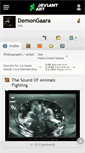 Mobile Screenshot of demongaara.deviantart.com