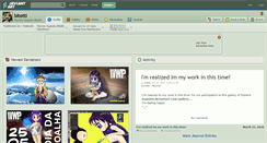 Desktop Screenshot of bitetti.deviantart.com