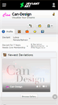 Mobile Screenshot of can-design.deviantart.com