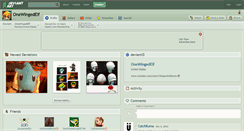 Desktop Screenshot of onewingedelf.deviantart.com