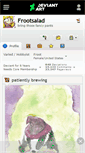 Mobile Screenshot of frootsalad.deviantart.com