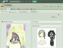 Tablet Screenshot of frootsalad.deviantart.com