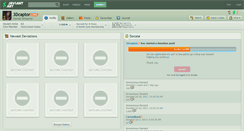Desktop Screenshot of 3dcaptor.deviantart.com