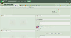Desktop Screenshot of crashboxrewind.deviantart.com