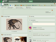 Tablet Screenshot of hurrok.deviantart.com