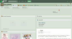 Desktop Screenshot of drew-misham.deviantart.com