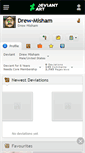 Mobile Screenshot of drew-misham.deviantart.com