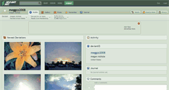 Desktop Screenshot of meggzz2008.deviantart.com