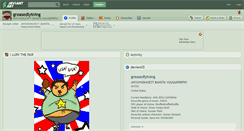 Desktop Screenshot of greasedlytning.deviantart.com