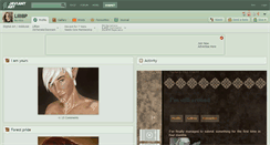 Desktop Screenshot of lillibp.deviantart.com
