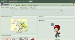 Desktop Screenshot of fuzzbuzz.deviantart.com