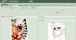 Desktop Screenshot of dakura.deviantart.com