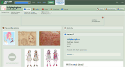 Desktop Screenshot of dollplayinglove.deviantart.com