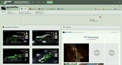 Desktop Screenshot of germantffan.deviantart.com