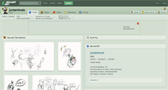 Desktop Screenshot of juxtaminute.deviantart.com