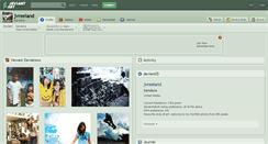 Desktop Screenshot of jvreeland.deviantart.com