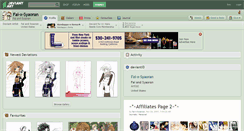 Desktop Screenshot of fai-x-syaoran.deviantart.com