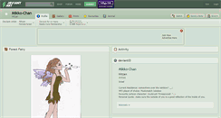 Desktop Screenshot of mikko-chan.deviantart.com