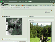 Tablet Screenshot of nagareth.deviantart.com